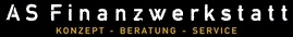 AS Finanzwerkstatt – Konzept, Beratung, Service
